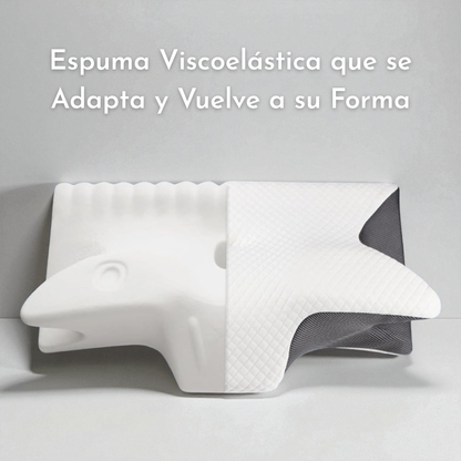 CerviCalm™ – Almohada Cervical Ergonómica